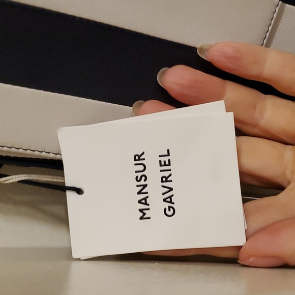 Unused Mansur Gavriel striped leather bag - Picture 6 of 9